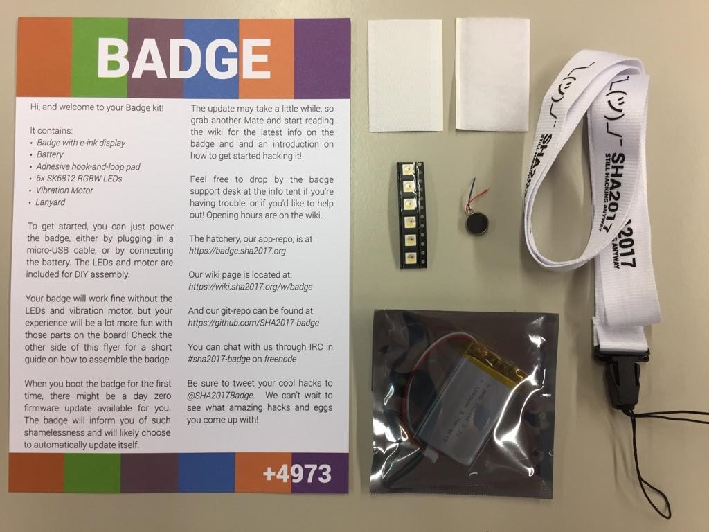 badge kit